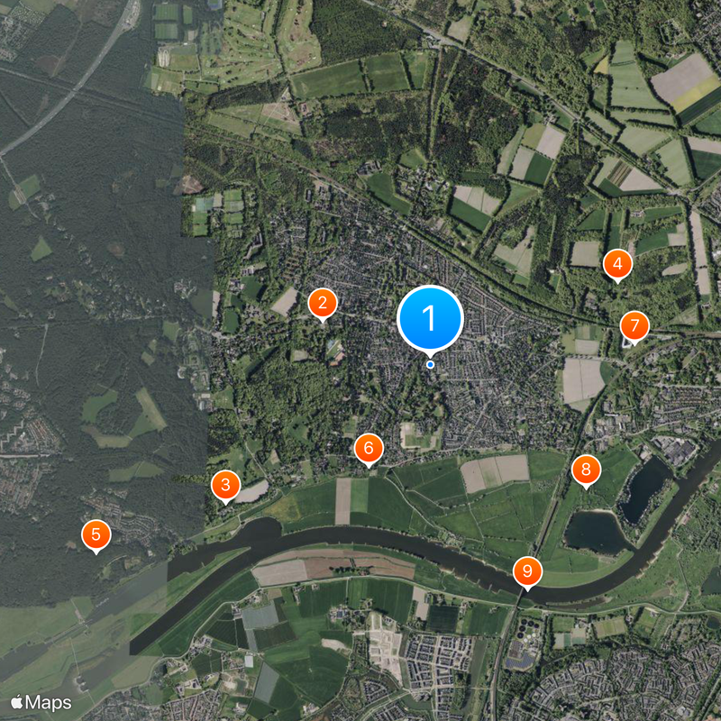 Oosterbeek Map