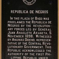 Republica de Negros historical marker