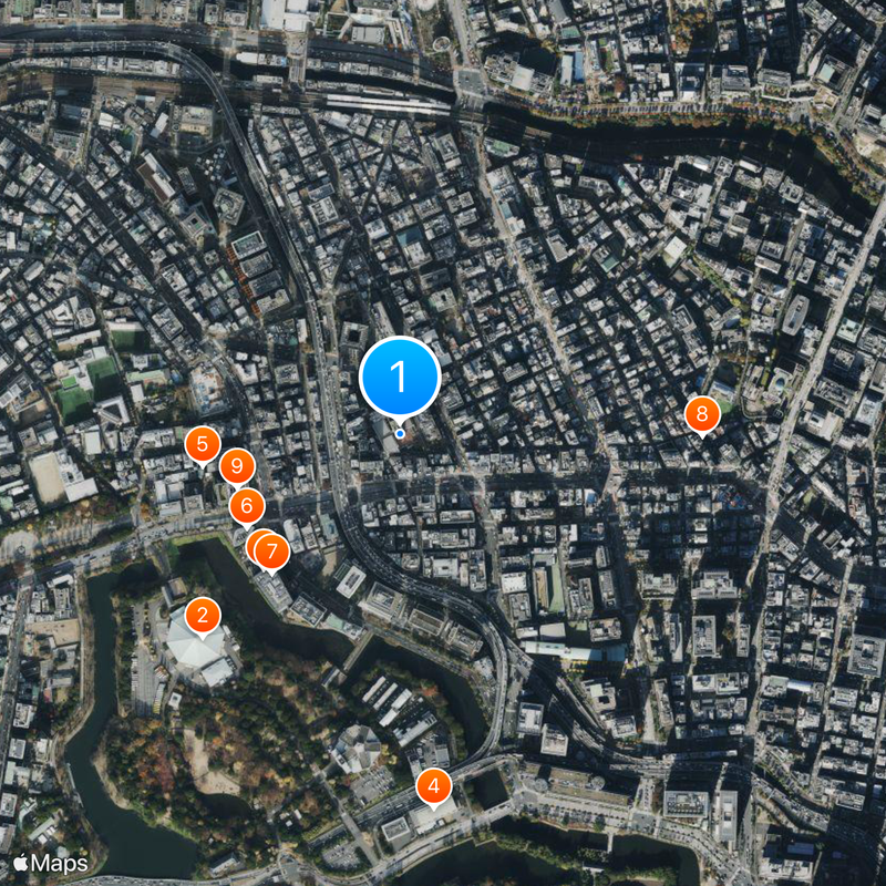 Senshu University Map
