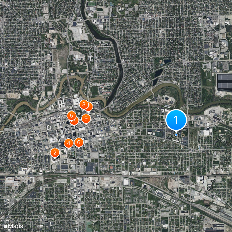 Indiana Institute of Technology Map