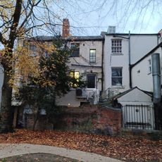 Numbers 210 To 216 And Attached Railings Gate Piers And Overthrows To Two Churchyard Entrances To