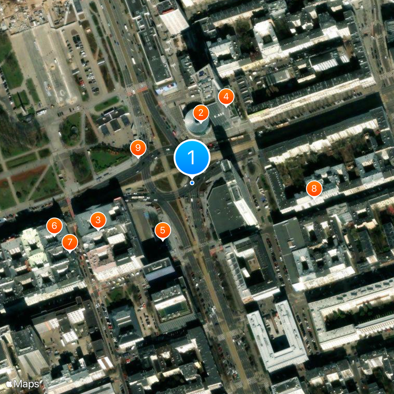 Ministerstwo Kultury i Dziedzictwa Narodowego Mapa