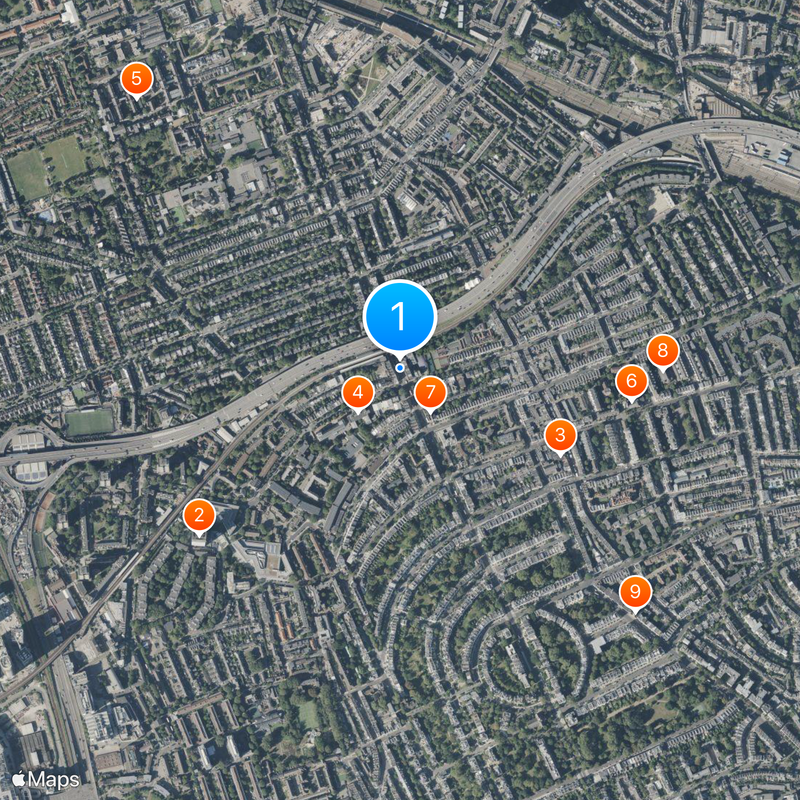 Ladbroke Grove Map