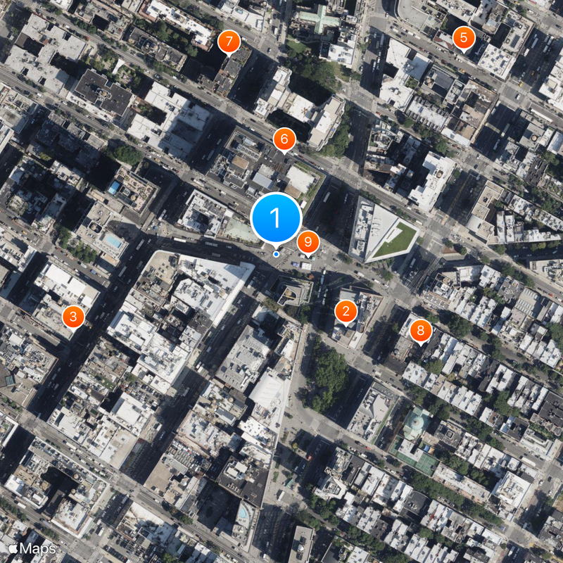 Astor Place Map