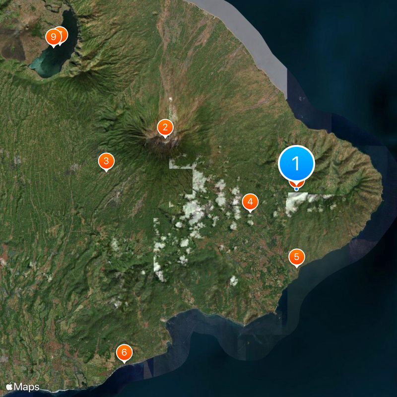 Pura Penataran Agung Lempuyang Carte