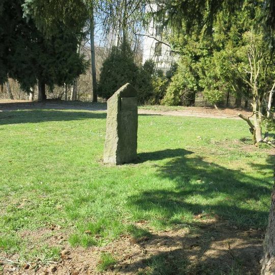 Pomník parku Demokracie v Jablonném v Podještědí