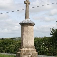Wayside cross known as Hudscott Cross at Winson Cross