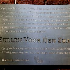 Plaquette voor Stichting 1940-1945