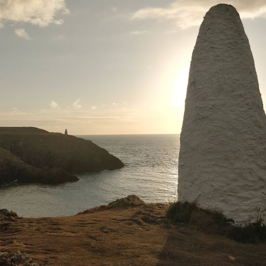 Navigation Beacon On Headland to E.of Entry to Porthgain Harbour