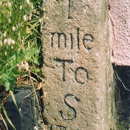Milestone At Burraton Cross