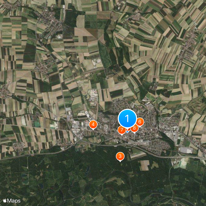 Stockerau Map