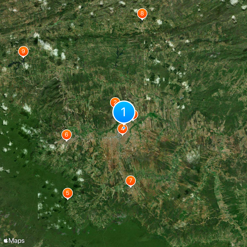 Juazeiro do Norte Map