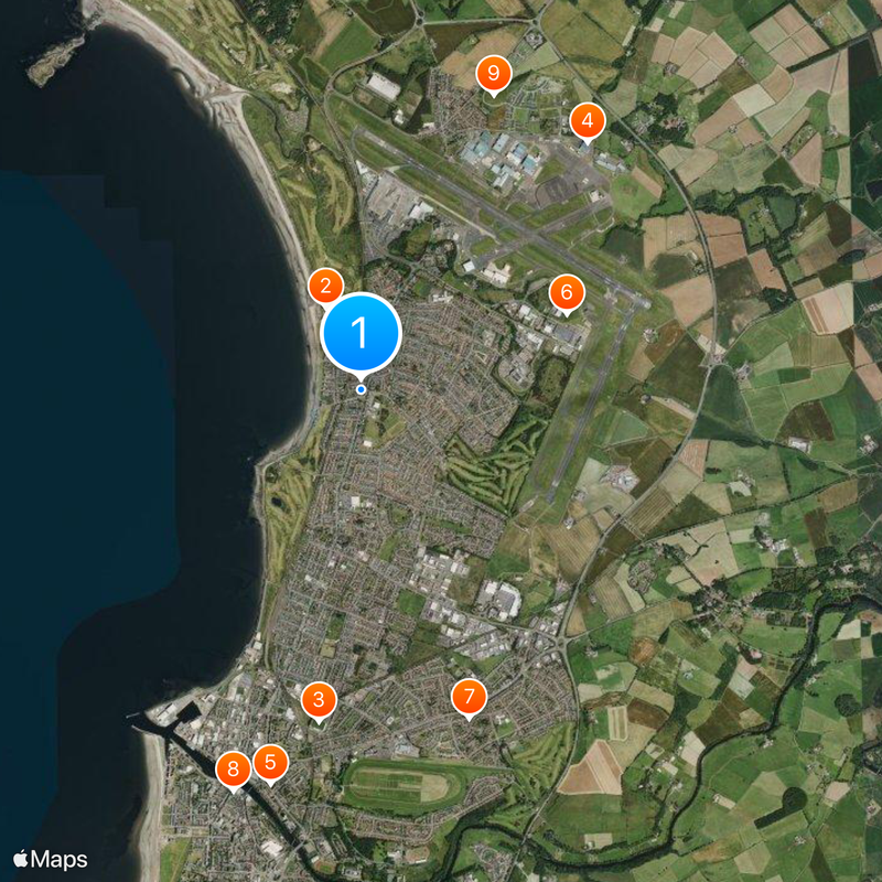 Prestwick Map