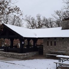 Mark Twain State Park Picnic Shelter at Buzzard's Roost