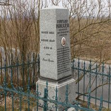 Pomník Václava Kaulera u Březovic
