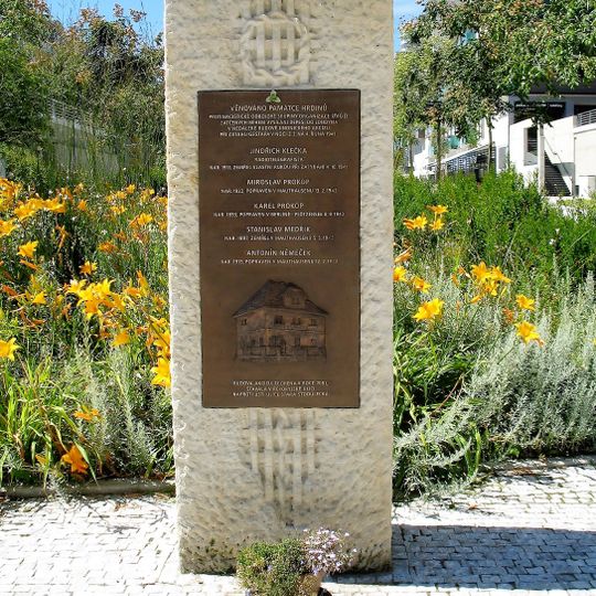 Pomník hrdinům z jinonického akcízu