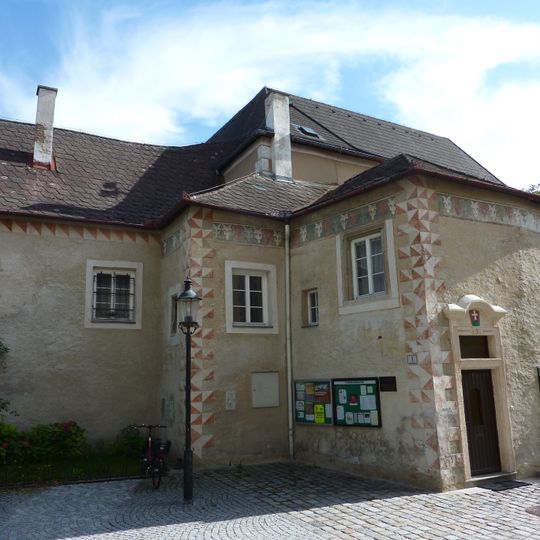 Pfarrhof und Gartenpavillon