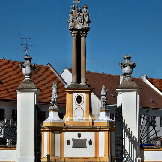Holy Trinity column in Jaroměřice nad Rokytnou