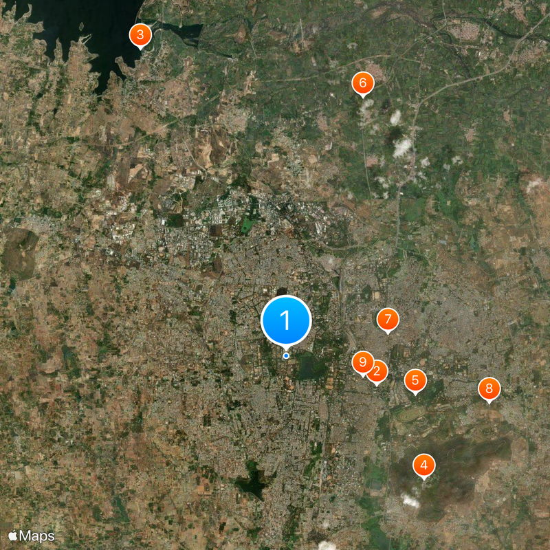 Karnataka State Open University Map