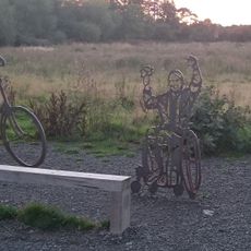 Sustrans Portrait Bench Hereford