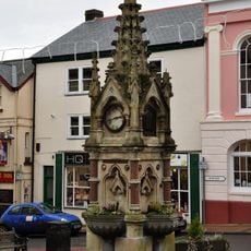 Fountain In Centre Of Road At South End