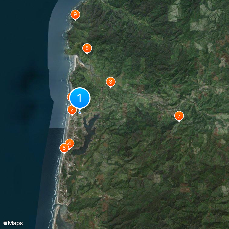 Cascadia subduction zone Map