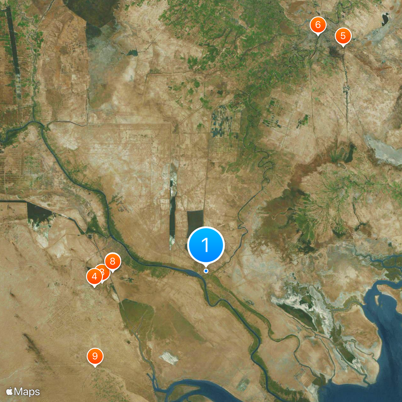 Khorramshahr Map