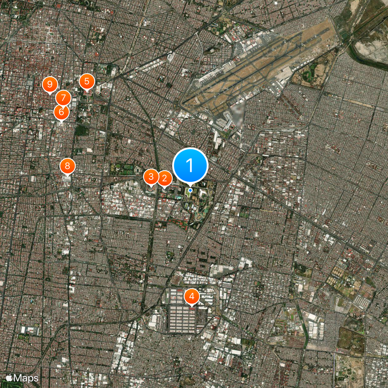 Autódromo Hermanos Rodríguez Carte