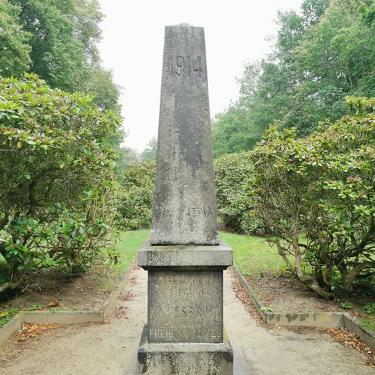 Granitobelisk für französische Gefallene