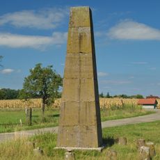 Sausheim and Oberhergheim geodetic monuments
