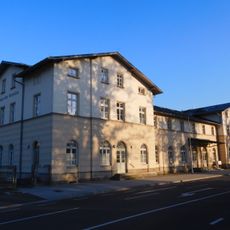 Empfangsgebäude eines Bahnhofs Bahnhofstraße 1