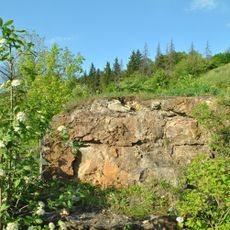 Luchka Accumulation of crystals of calcite