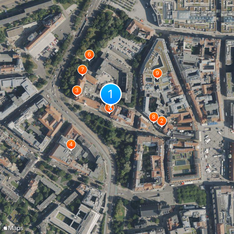 Matthäikirchhof Map