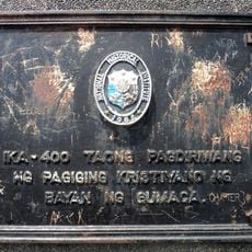 400th Anniversary of the Christianization of the Town of Gumaca historical marker