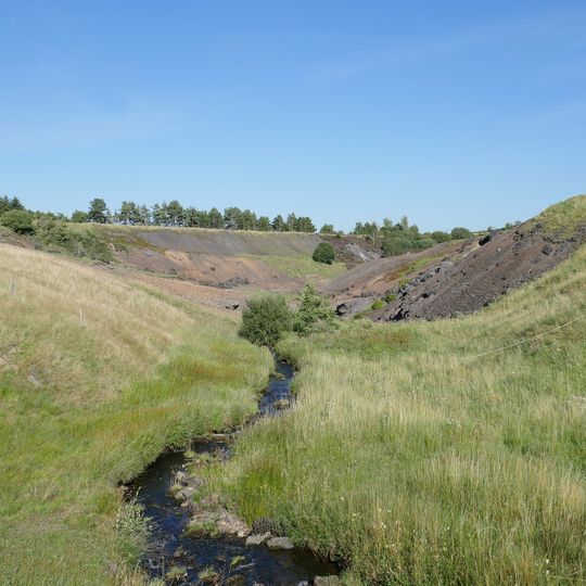 19th century zinc spelter works and 20th century fume works at Tindale and the Great Battery - part of Lord Carlisle's rail syst