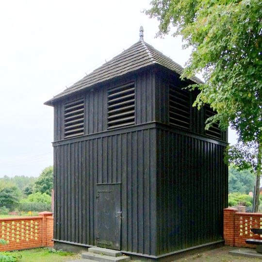 Bell tower in Biała, Saints Peter and Paul church