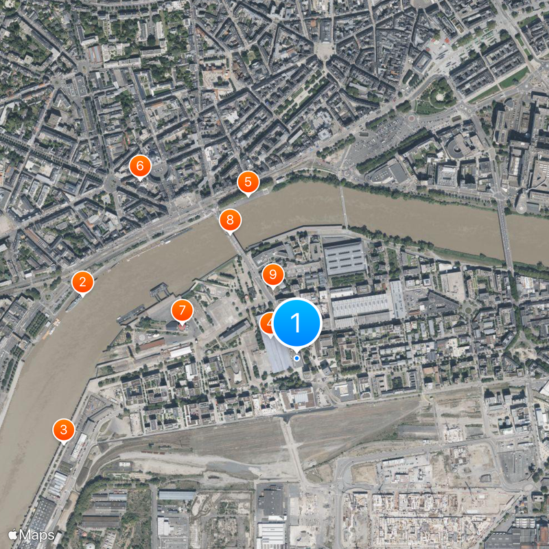 Machines of the Isle of Nantes Map