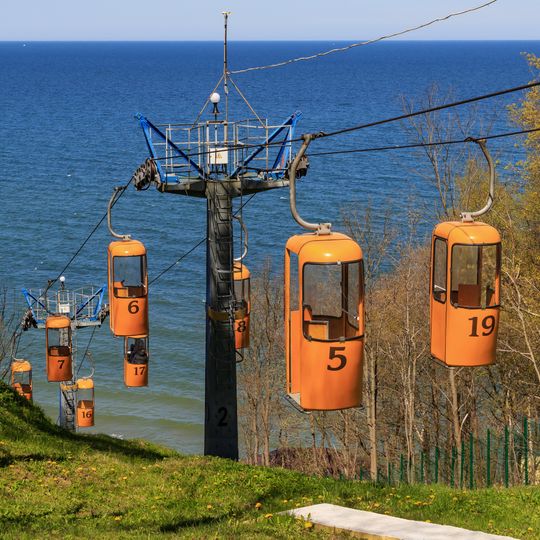 Cableway in Svetlogorsk