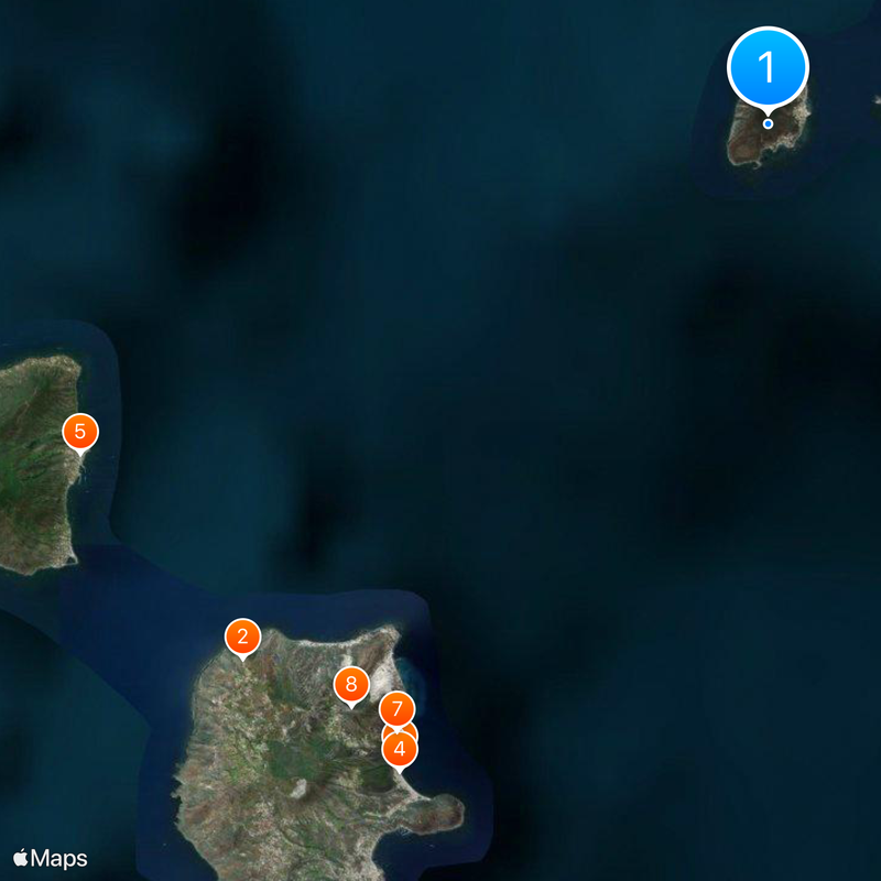 Panarea Map