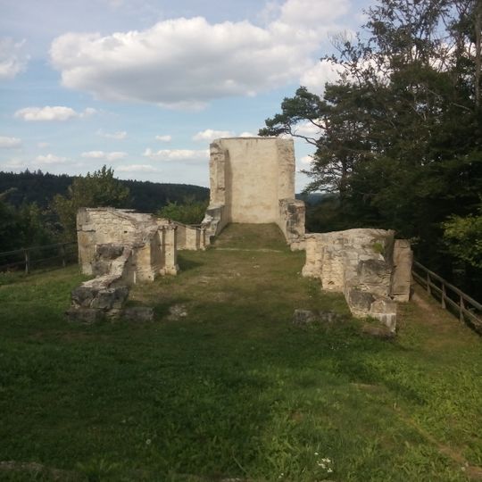 Burg- und Kapellenruine; Alte Burg Eggersberg