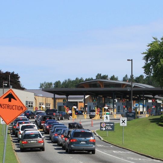 Peace Arch Border Crossing