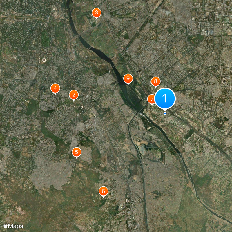 Amity University, Noida Map