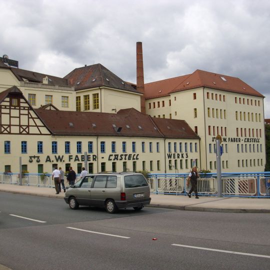 Alte Bleimühle, Industriebau der Firma A. W. Faber-Castell