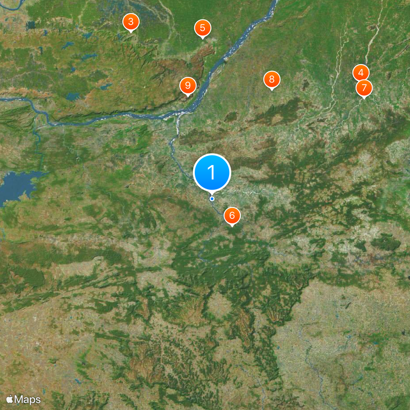 Medininagar Map