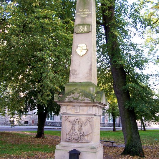 Pomník - soubor pomníků z války r. 1866