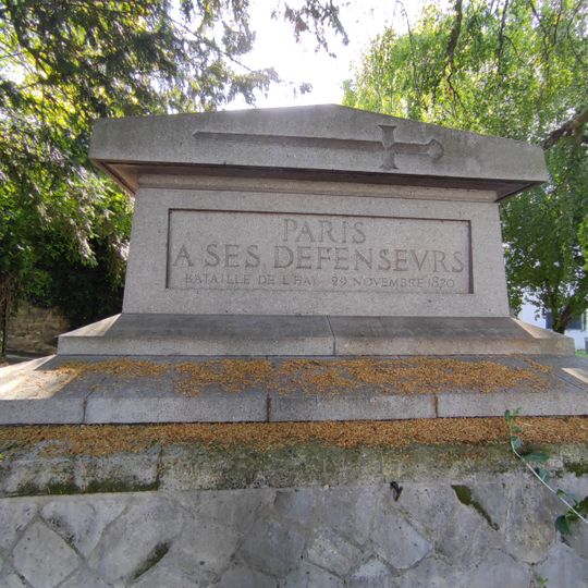 Franco-Prussian War memorial of L'Haÿ-les-Roses