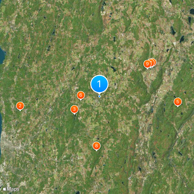 Hitchcock Estate Carte