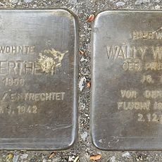 Stolperstein dedicated to Wally Wertheim