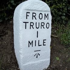 Milestone Circa 8M From East Wall Of Kenwyn Nursing Home
