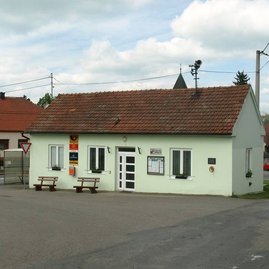 Pamětní deska Václava Ždímala v Heřmanově